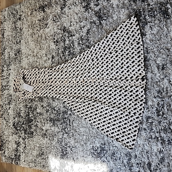 BY SWAN PARIS WOMEN DRESS SIZE S COLOR BLACK -WHITE- BROWN - Picture 4 of 11